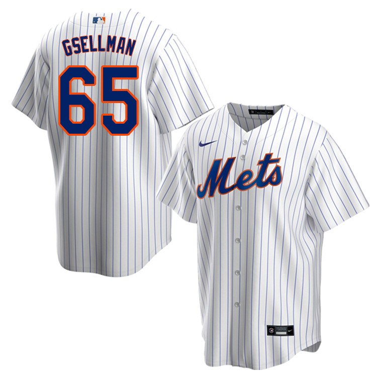 Nike Men #65 Robert Gsellman New York Mets Baseball Jerseys Sale-White